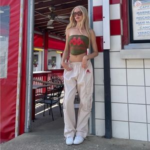 PLT x Kappa cargo pants